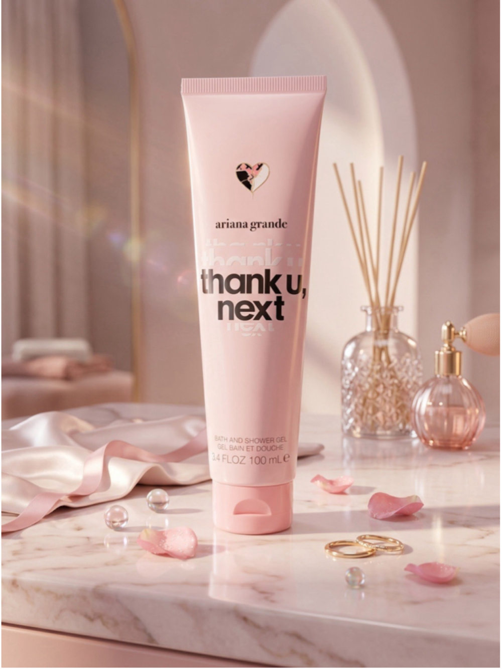 Thank You Next Bath & Shower Gel By Ariana Grande 3.4oz.